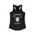 Minnesota Rocks and Cows Heavy Metal Skull Women's Ideal Racerback Tank