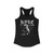 KR e Heavy Metal Gothic Letters Women's Ideal Racerback Tank KR e Heavy Metal Gothic Letters Women's Ideal Racerback Tank
