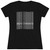 Defy Tyrants Hollow Letters Women's Triblend Tee T-Shirt Defy Tyrants Hollow Letters Women's Triblend Tee T-Shirt