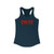 Trust The Science Upside Down Women's Ideal Racerback Tank