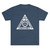 Hegelian Dialectic Illuminati Pyramid Problem Reaction Solution Men's Tri-Blend Crew T-Shirt  Hegelian Dialectic Illuminati Pyramid Problem Reaction Solution Men's Tri-Blend Crew T-Shirt