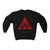 Hegelian Dialectic Illuminati Pyramid Problem Reaction Solution Heavy Blend Crew Sweatshirt