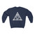 Hegelian Dialectic Illuminati Pyramid Problem Reaction Solution Heavy Blend Crew Sweatshirt