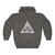 Hegelian Dialectic Illuminati Pyramid Problem Reaction Solution Unisex Heavy Blend™ Hooded Sweatshirt