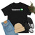 Violence Button Switched On - Heavy Cotton T-shirt  Violence Button Switched On - Heavy Cotton T-shirt