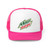 Maui got hit by a D.E.W. Direct Energy Weapon Soft Trucker Cap Maui got hit by a D.E.W. Direct Energy Weapon Soft Trucker Cap