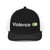 Violence Button Switched On Trucker Cap Richardson 112  Violence Button Switched On Trucker Cap Richardson 112