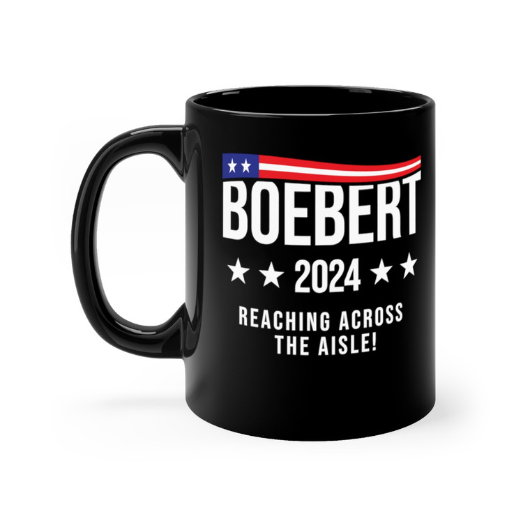 Boebert 2024 Reaching Across the Aisle mug 11oz