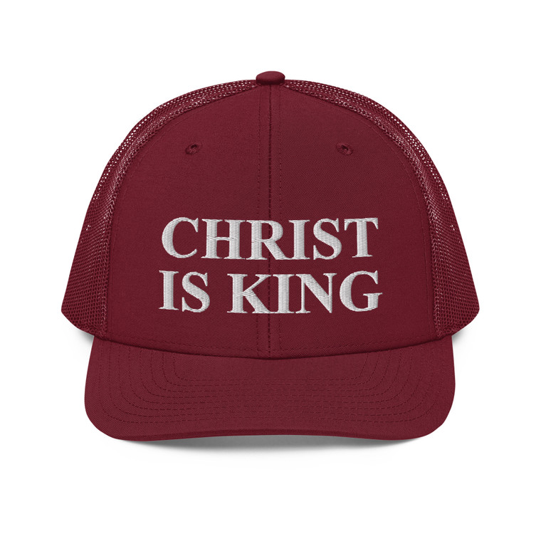 Christ Is King Richardson 112 Trucker Cap