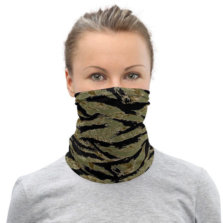 Tiger Stripe Camo Neck Gaiter  Tiger Stripe Camo Neck Gaiter