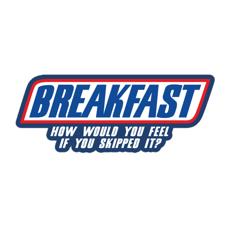 Breakfast Bubble-free stickers