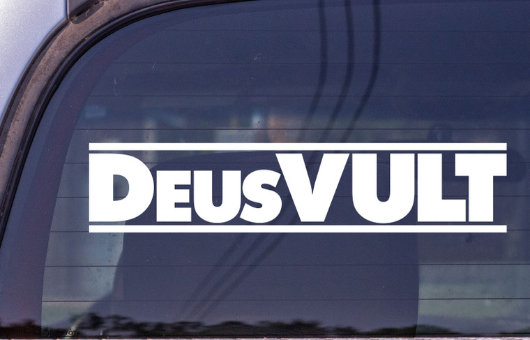 DeusVULT Vinyl Decal
