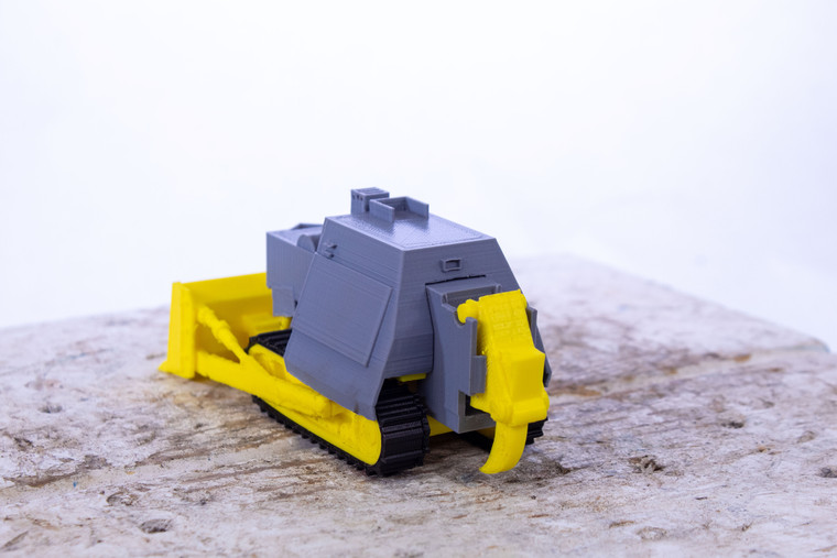 Killdozer Action Figure Model Miniature Doll - 3D Print Kill Dozer ...