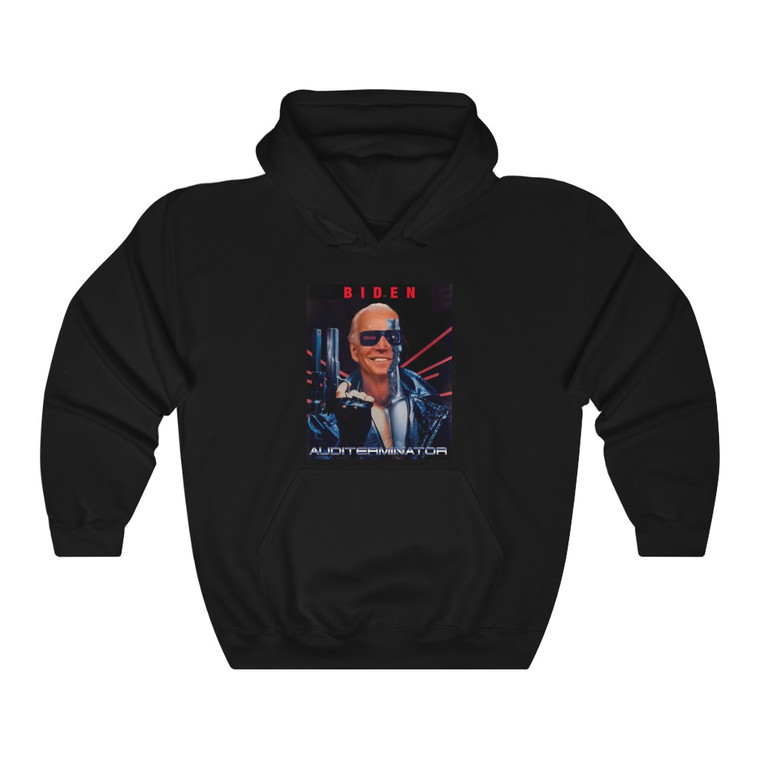  Biden Auditerminator Terminator Unisex Heavy Blend™ Hooded Sweatshirt