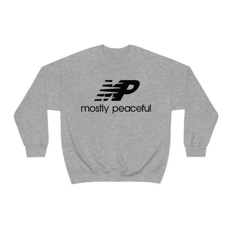 Mostly Peaceful Dad Shoes Heavy Blend Sweatshirt