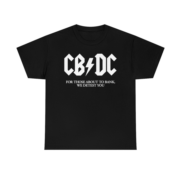 CBDC Central Bank Digital Currency Heavy Cotton T-shirt Tee shirt