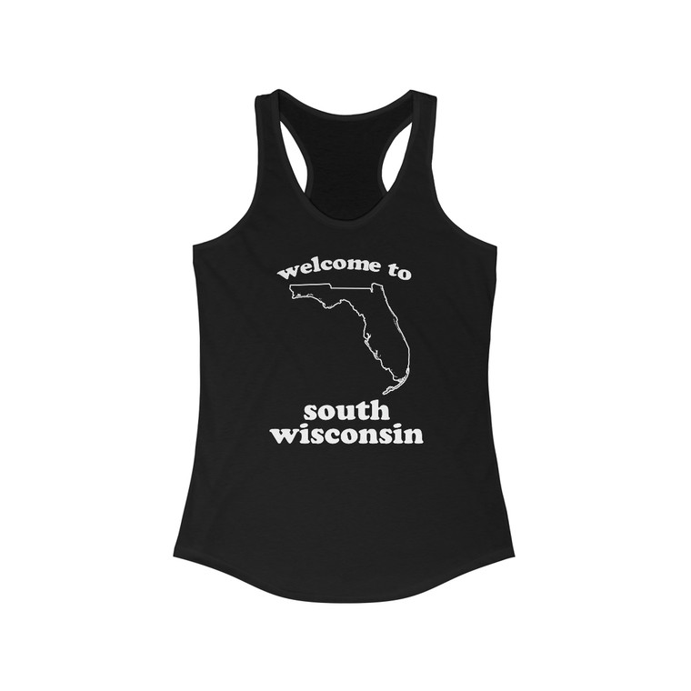 Welcome to South Wisconsin Florida Women's Ideal Racerback Tank