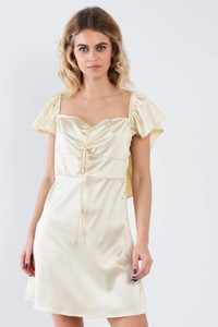 Satin Effect Belle Dress