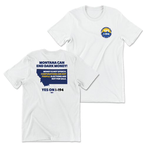 Yes On I-194 (Unisex White Tee)