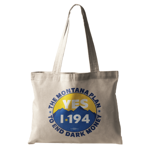 Yes On I-194 (Natural Canvas Tote)