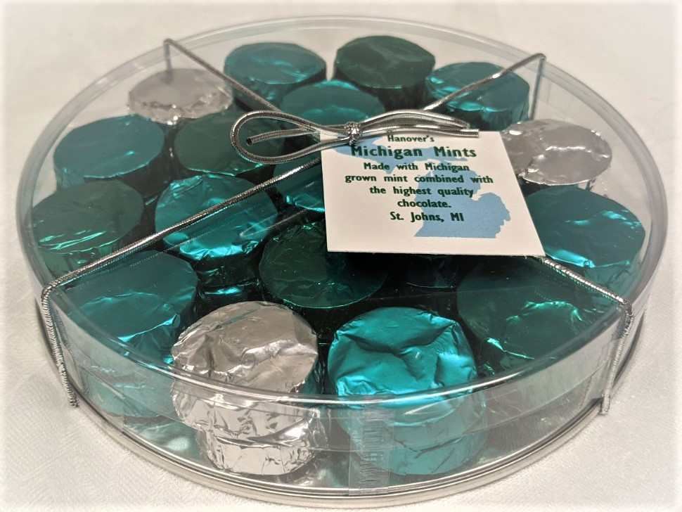 Mint Holiday Gift box-Michigan Chocolates 9 oz