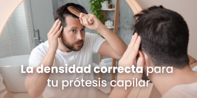 Tipos de densidades en prótesis capilares: ¿Cuál es la mejor para tu edad y estilo de vida?