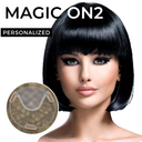 MagicOnV2 sistema de integración para mujer con monofilamento de seda