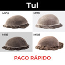 Prótesis capilar a medida con base de tul/lace para un acabado natural y realista