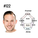 Corte de pelo en pulgadas #122 servicio de peinado para protesis capilar