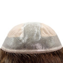 Prótesis capilar P8914BSC extra grande con base de mono y 35,5 cm de cabello humano Remy