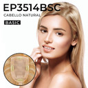 EP3514BSC Small Clip-in Mono Silk Hair Topper