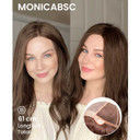 Peluca Monica BSC pelo largo silicona