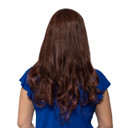 Monica BSC Peluca de pelo largo con silicona | Pelucas de pelo humano