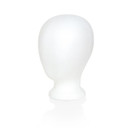 Blank Styrofoam Mannequin Head White