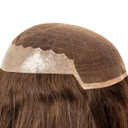 Queen 14 prótesis capilar para mujer de tul francés