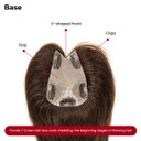 Parche postizo S2414 de micropiel para prótesis y pelucas