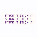 Stick It - Cinta adhesiva recta de 2,55 cm 36 uds/bolsa