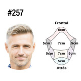 Corte de pelo en pulgadas #257 servicio de peinado para prótesis capilar