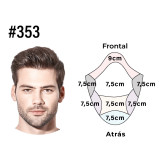 Corte de pelo en pulgadas #353 servicio de peinado para postizo