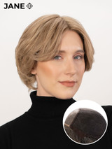 Jane - Peluca corta de cabello premium