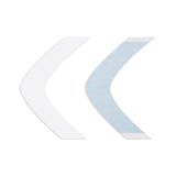 Walker Tape Blue Liner Lace Front Tape "A" Shape 3/4"x3" (36 pcs per pack)