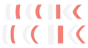 Red Liner Sensi‑Tak tiras adhesivas para prótesis y pelucas