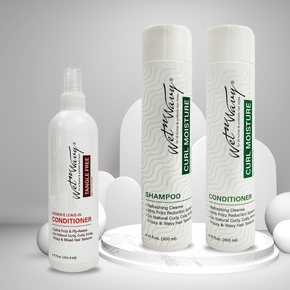 Wet-N-Wavy Shampoo + Conditioner + Leave-in Conditioner Gift Set Wet-N-Wavy Shampoo + Conditioner + Leave-in Conditioner Gift Set