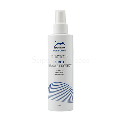 Protector milagroso 3‑in‑1 para cabello humano y mezclas 8 oz de Pure Care by BeautiMark