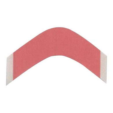Davlyn B cinta adhesiva curvada (equivalente a forma A), Red Liner Transparente 36 unidades