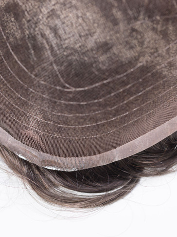 Base de monofilamento súper fino con cabello europeo