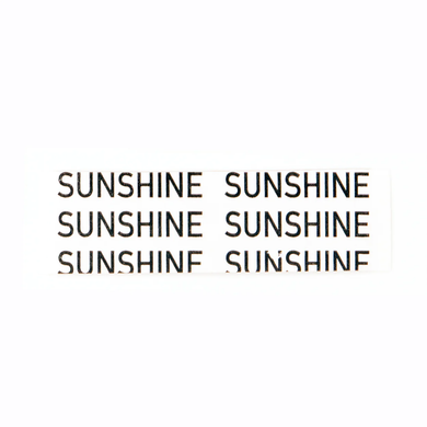 Cinta adhesiva recta Sunshine 2,55 cm 36 uds Superhairpieces
