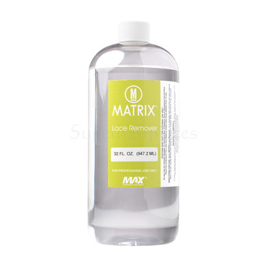 MAX Matrix Lace Cleaner 32 oz – limpiador de encaje para prótesis capilares, elimina adhesivos sin dañar lace | Superhairpieces