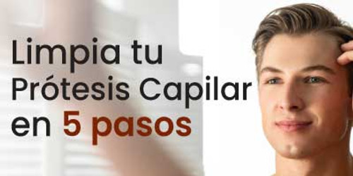 5 Pasos para limpiar una prótesis capilar