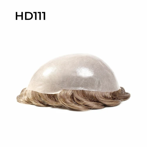 HD111 Prótesis Capilar para hombres de fina y desechable micropiel